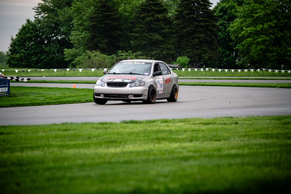 Corolla #79 on track