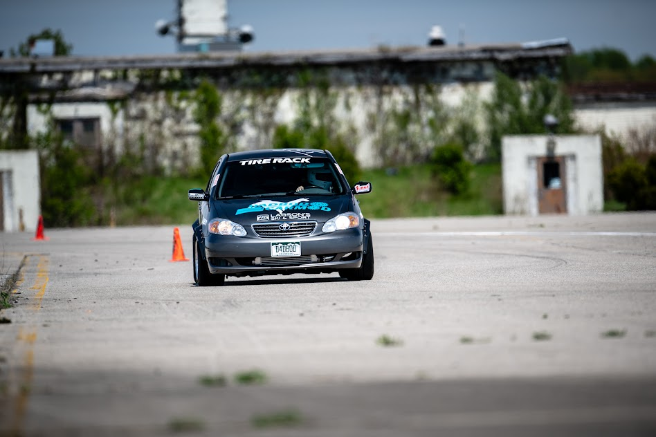 Corolla at autocross during One Lap