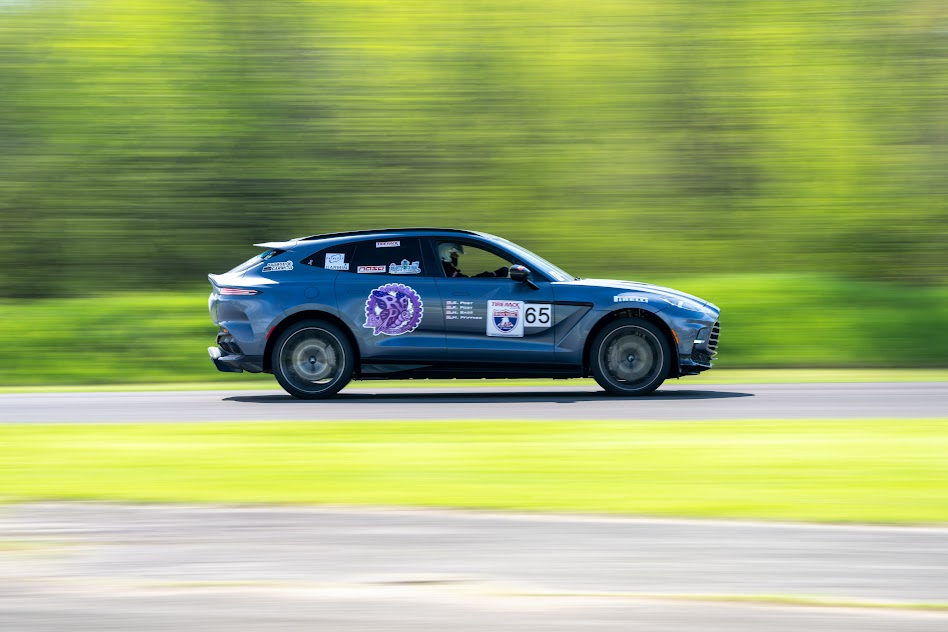 2026 One Lap Aston Martin DBX #65 on track - Truck/SUV Class Winner